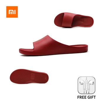 Xiaomi Mijia Couple Pantoufles Sandales Hommes Femmes Antidérapante Épaisse Plate-Forme À L'Aise À La Maison De La Mode Salle De Bain Salle De Bain Flip Flops Chaussures