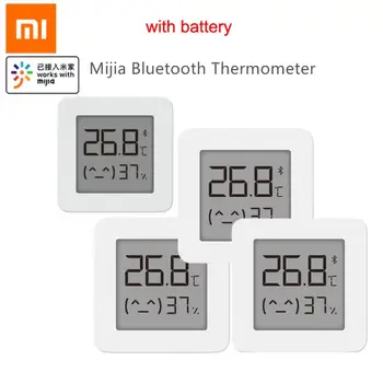 Xiaomi Smart Thermomètre Numérique 2 Mijia Bluetooth de Température Capteur d'Humidité hygrothermograph Mijia Application ou le capteur de lumière