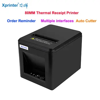 Xprinter XP-T80B(A) 80mm Réception de l'Imprimante Avec le Coupeur Automatique Imprimante POS Cuisine Imprimante Avec Interface USB/LAN/ pour le Supermarché