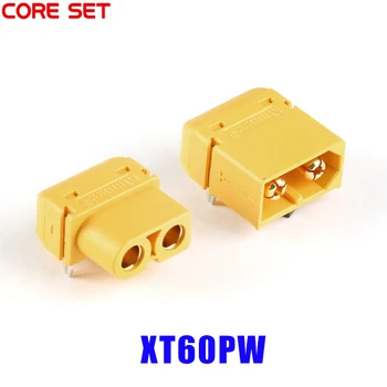 XT60PW XT60-PW en Laiton d'Or de la Banane Balle Mâle Femelle Connecteurs Plug Connecter Pièces Pour RC Lipo Batterie de panneau de Carte PCB