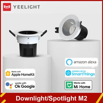 Yeelight Maillage Downlight à led Spotlight M2 Dimmable Lampe de la Maison Intelligente de la Lumière APPLICATION de Contrôle de Travailler avec Mihome Google Assistant Homekit 220V
