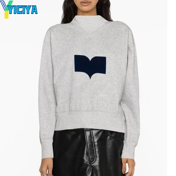 YICIYA hoodie EST la marque de y2k Sweat-shirt à capuche Femmes pull capuche les nouvelles française à Capuchon Chemisier streetwear Femme sweat-pull-over